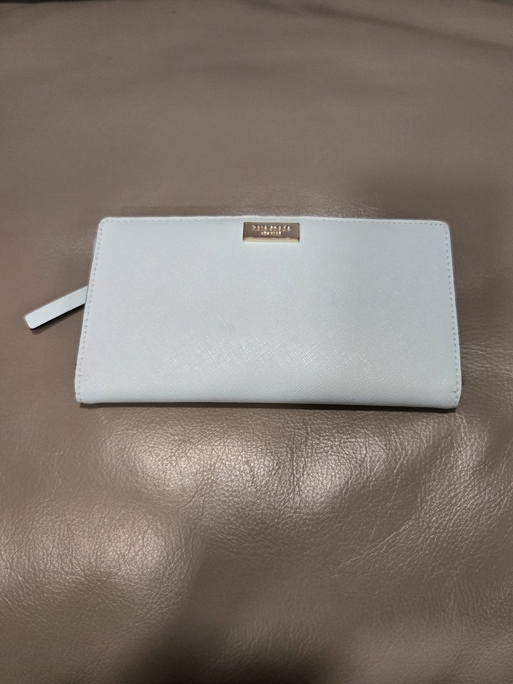 Kate Spade Light Blue Continental Wallet